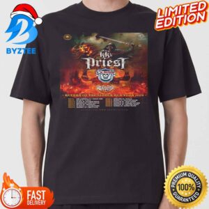 KK Priest LA Guns And Burning Witches Timeline At Return Of The Sinner USA Tour 2024 Classic T-shirt