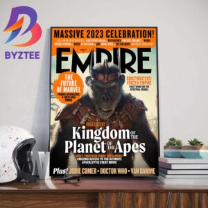 Kingdom Of The Planet Of The Apes on Empire Cover Wall Decor Poster Canvas