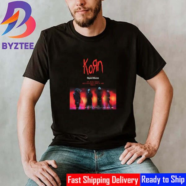 Korn With Spiritbox at METAStadt Open Airs Wien July 29th 2024 Classic T-Shirt