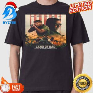 Land Of Bad No Man Left Behind Released In January 2024 Classic T-shirt