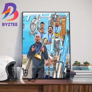 Manchester City Cap Off Their Incredible Year With Their First Club World Cup Title Wall Decor Poster Canvas