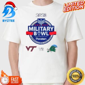 Military Bowl Virginia Tech Vs Tulane On 27 December 2023 At Navy-Marine Corps Memorial Stadium Annapolis MD College Bowl T-Shirt