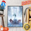 Movie Ghostbusters Frozen Empire With The Brooklyn Bridge And The Empire State Building Home Decor Poster