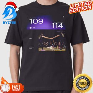 NBA New York Knicks Win 114 -109 Against Los Angeles Lakers Classic T-shirt