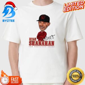 NFL San Francisco 49ers Big Head Kyle Shanahan Unisex T-shirt