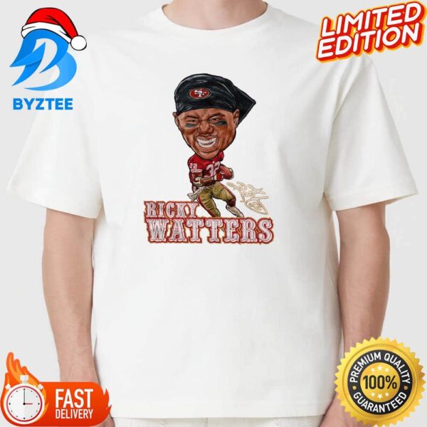 NFL San Francisco 49ers Big Head Ricky Watters Unisex T-shirt