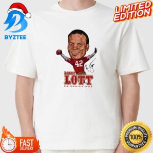 NFL San Francisco 49ers Big Head Ronnie Lott Unisex T-shirt