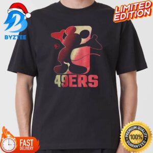 NFL San Francisco 49ers x Disney Mickey Mouse Unisex T-shirt