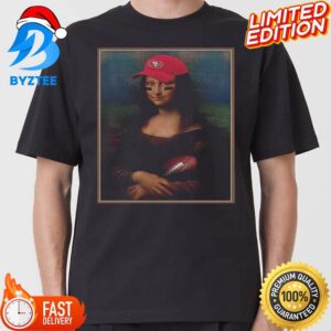 NFL The San Francisco 49ers x Mona Lisa Unisex T-shirt