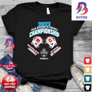 North Central College Cardinals Vs Suny Cortland Red Dragons 2023 NCAA Division III Football Championship Unisex T-Shirt
