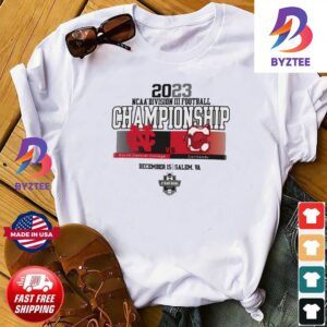 North Central College Vs Cortland 2023 NCAA Division III Football Championship Unisex T-Shirt