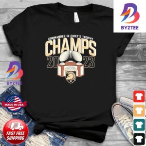 Official Army Black Knights Commander-in-Chiefs Trophy Champions 2023 Unisex T-Shirt