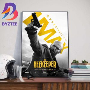 Official IMAX Poster The Beekeeper Of David Ayer With Starring Jason Statham Wall Decor Poster Canvas