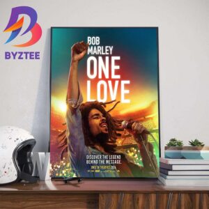 Official Poster For Bob Marley One Love Discover The Legend Behind The Message Wall Decor Poster Canvas