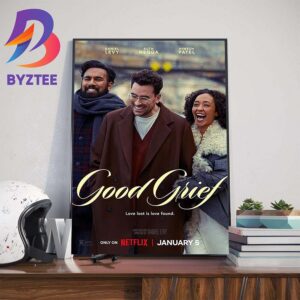 Official Poster For Good Grief Wall Decor Poster Canvas