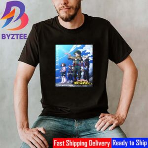 Official Poster For My Hero Academia Season 7 Releasing In 2024 Spring Classic T-Shirt