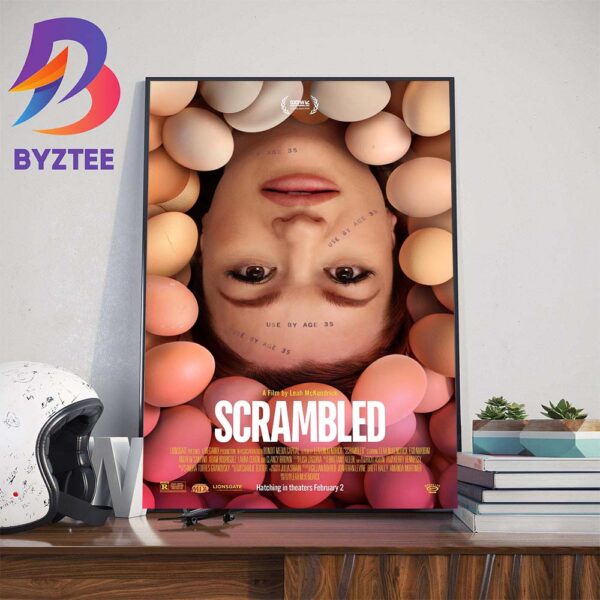 Official Poster For Scrambled Wall Decor Poster Canvas