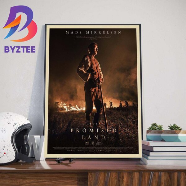 Official Poster For The Promised Land With Starring Mads Mikkelsen Wall Decor Poster Canvas
