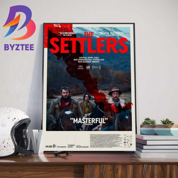 Official Poster For The Settlers Wall Decor Poster Canvas