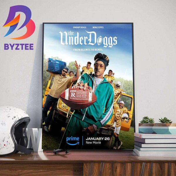 Official Poster For The Underdoggs With Starring Snoop Dogg and Mike Epps Wall Decor Poster Canvas