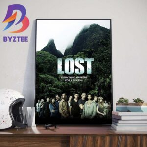 Official Poster Lost Movie Everything Happens For A Reason Wall Decor Poster Canvas