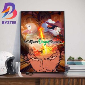 Official Poster Monsters 103 Mercies Dragon Damnation Anime New Key Visual Wall Decor Poster Canvas