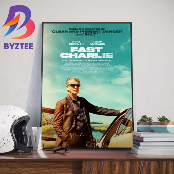 Official Poster Of Fast Charlie From The Director Of Clear And Present Danger And Salt Wall Decor Poster Canvas
