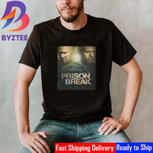Official Poster Prison Break 2024 Classic T-Shirt