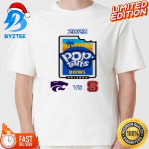 Pop-Tarts Bowl NC State Vs Kansas State On 28 December 2023 At Camping World Stadium Orlando FL College Bowl T-Shirt
