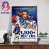 Return Of The King Alabama Football 2023 SEC Champions Wall Decor Poster Canvas