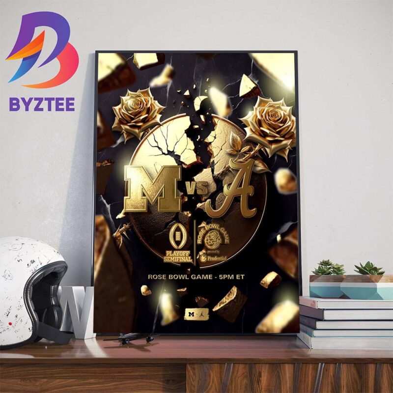 Rose Bowl Game Matchup Is Set For Michigan Football Vs Alabama Football