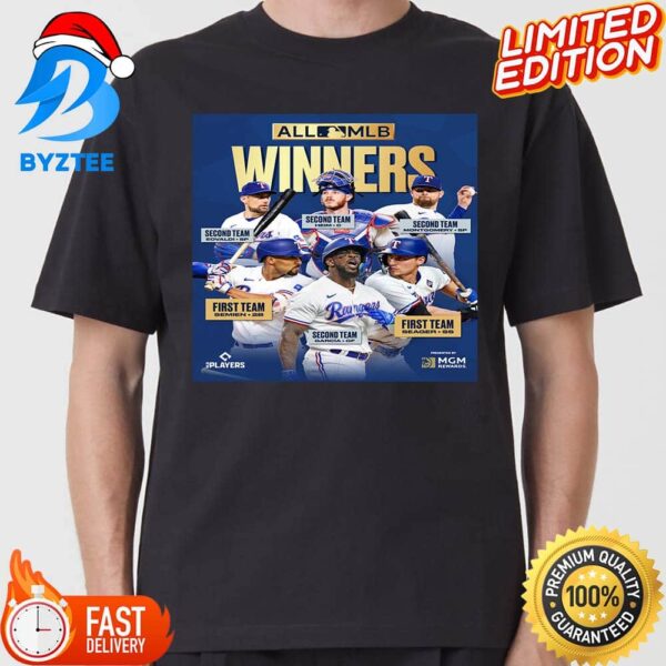 Six Texas Rangers Players Have Been Named In All MLB 2023 Classic T-shirt