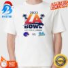 SRS Distribution Las Vegas Bowl UTAH Vs Northwestern On 23 December 2023 At Allegiant Stadium Las Vegas NV College Bowl T-Shirt