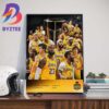 The Inaugural 2023 NBA In-Season Tournament MVP Is LeBron James Of Los Angeles Lakers Wall Decor Poster Canvas
