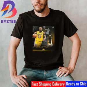 The Inaugural 2023 NBA In-Season Tournament MVP Is LeBron James Of Los Angeles Lakers Classic T-Shirt