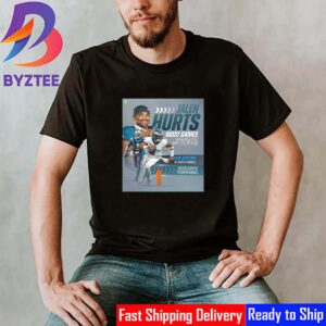 The Philadelphia Eagles Player Jalen Hurts Most Games With Multiple Rush TDs By A QB Classic T-Shirt