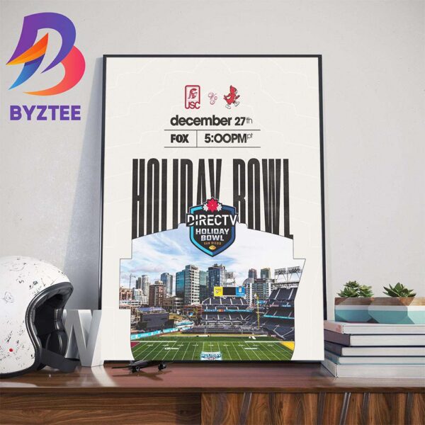 USC Football Vs Louisville Football in 2023 DirectTV Holiday Day Bowl Wall Decor Poster Canvas