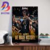 Welcome To The Finals NBA In-Season Tournament Indiana Pacers Vs Los Angeles Lakers Wall Decor Poster Canvas