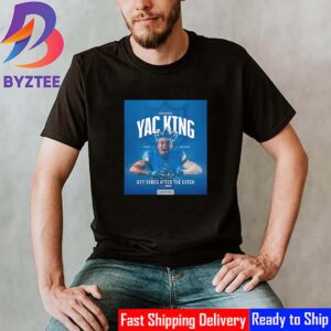 2023 YAC King Is The Detroit Lions WR Amon-Ra St Brown Led All NFL Players With 677 Yards After The Catch Vintage T-Shirt
