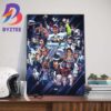 2024 Motorsport The Start Dates Art Decor Poster Canvas