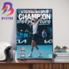 Australian Open 2024 The Final Is Set For Daniil Medvedev vs Jannik Sinner Art Decor Poster Canvas
