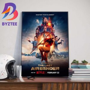 Avatar The Last Airbender Series Official Poster For Movie Live-Action Of Netflix Art Decor Poster Canvas
