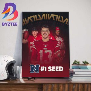 Congratulations To The San Francisco 49ers For NFC Seed 1 Art Decorations Poster Canvas