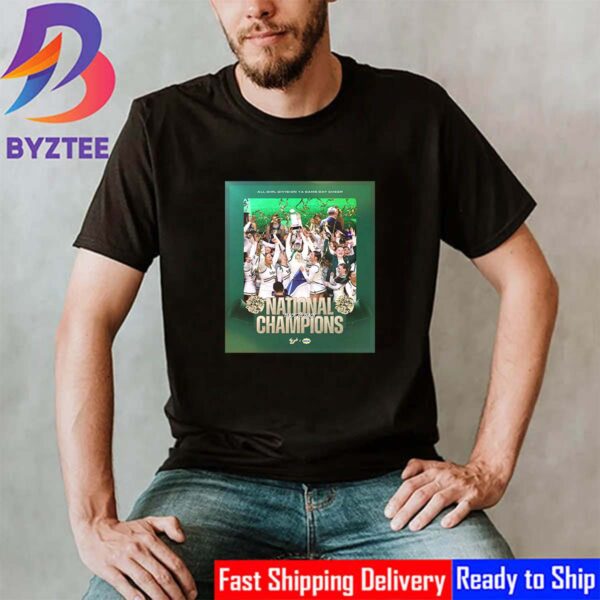 Congratulations To USF All-Girl Cheer Back To Back National Champions 2024 UCA All-Girl Division 1A Game Day Cheer Vintage T-Shirt