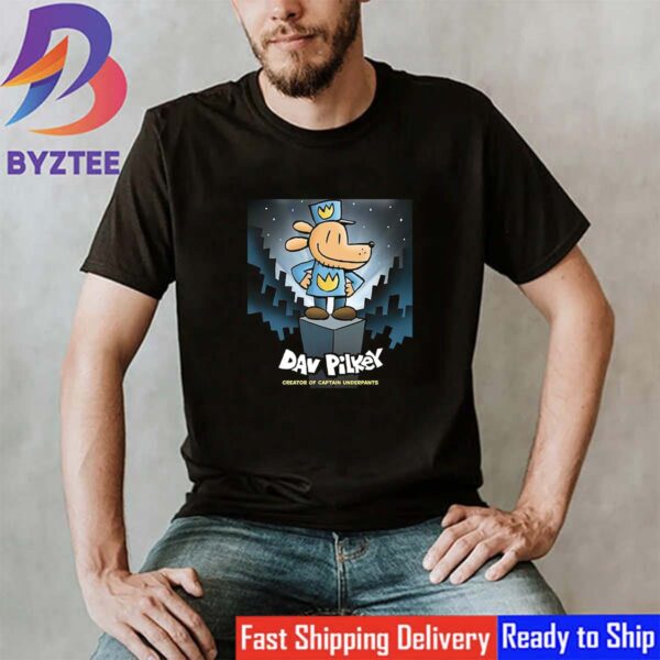 Dog Man Dav Pilkey Creator Of Captain Underpants Animated Movie Release On January 31th 2025 Vintage T-Shirt