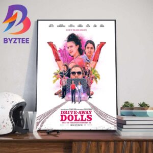 Drive-Away Dolls Official Poster Art Decor Poster Canvas