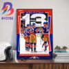 For The 6 Straight Appearances Kansas City Chiefs Are Headed Back To The Afc Championship Art Decor Poster Canvas