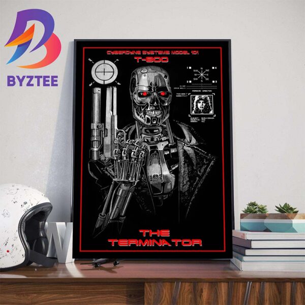 Great Poster For The Terminator Cyberdyne Systems Model 101 T-800 Art Decor Poster Canvas