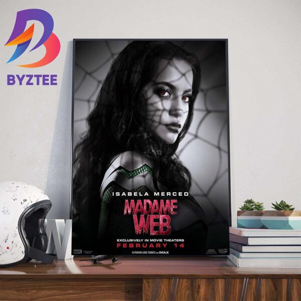 Isabela Merced As Anya Corazon – Arana In Madame Web Movie Art Decor Poster Canvas