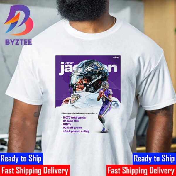 Lamar Jackson Is A Top QB In The NFL Vintage T-Shirt